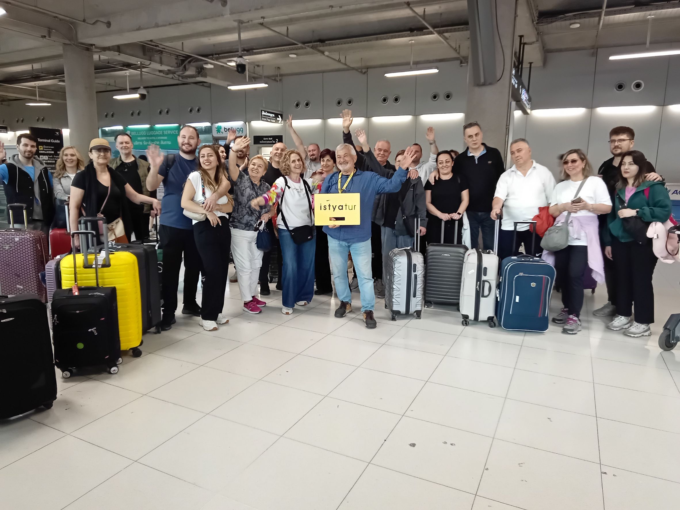 TURKEY CLIENTS 56 PAX FROM ISTYA TURIZM VE TUR TIC LTD STI.